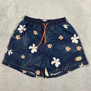 Slunks Shorts Mens Small Lined High Biscuits Athletic Swimming Volleyball Beach